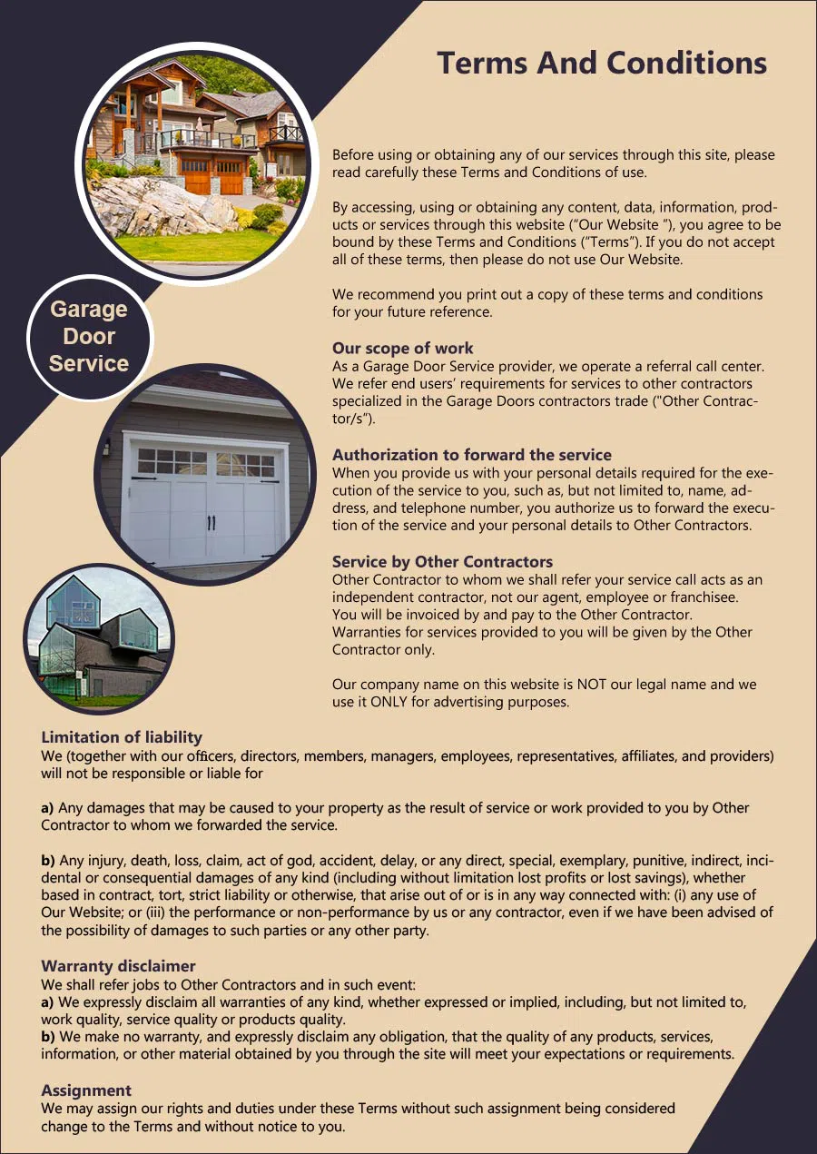 Garage Door Mobile Service Pasadena, CA 626-999-0652